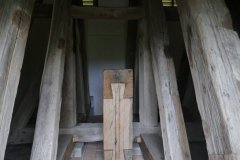 pohled do interiéru - opravená zvonová stolice