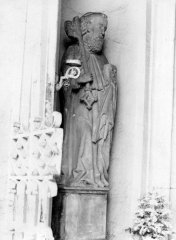 socha sv. Petra z bývalého kostela