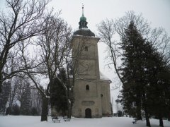 průčelí kostela