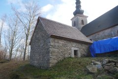 pohled zezadu zleva
