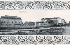 bývalý klášter na dobové pohlednici