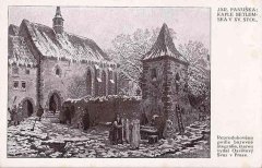 kresba kaple - autor Jaroslav Panuška