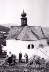 historické foto kostela