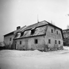 historické foto areálu fary