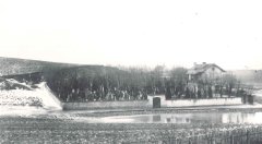 historické foto hřbitova