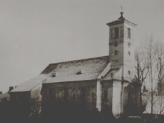 historické foto kostela