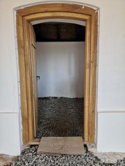 příprava na položení kamenné dlažby