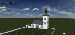 vizualizace kostela