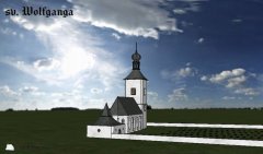 vizualizace kostela