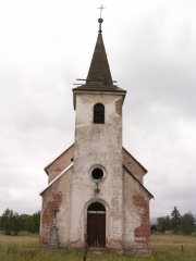 průčelí kaple