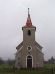 průčelí kaple