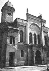 průčelí synagogy