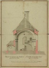 stavební plán kostela z roku 1776