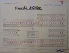 vojenský hřbitov – plán