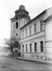 věž původního kostela