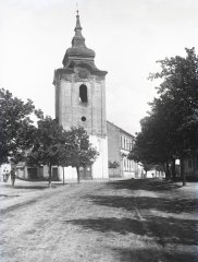 věž původního kostela
