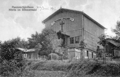 dobová pohlednice s námětem pašijového divadla