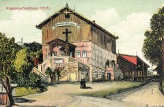 historické foto pašijového divadla