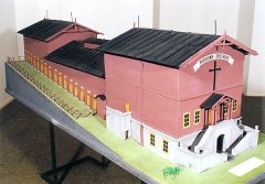 Model divadla v muzeu Český Krumlov
