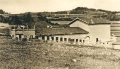 historické foto pašijového divadla
