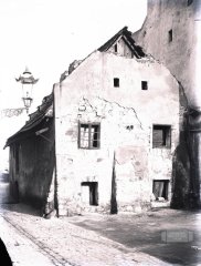 historické foto přestavěného kostela
