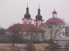 pohled na klášterní komplex