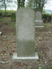 náhrobek Marie Strauss z roku 1931