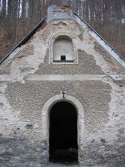 původní kaple - pohled zepředu