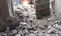 demolice původní kaple