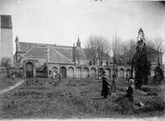 historické foto hřbitova