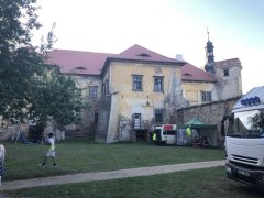 pohled na areál kláštera