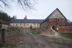 pohled na areál kláštera