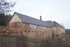 pohled na areál kláštera