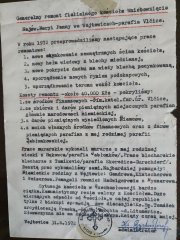 listina nalezená v makovici věže při její výměně