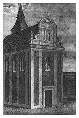 kresba kostela