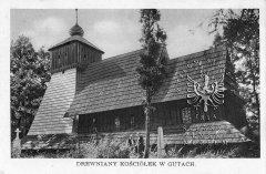 historické foto původního kostela