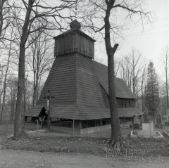 historické foto původního kostela