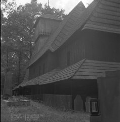 historické foto původního kostela