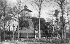 historické foto původního kostela