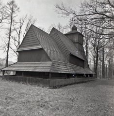 historické foto původního kostela
