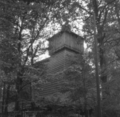 historické foto původního kostela