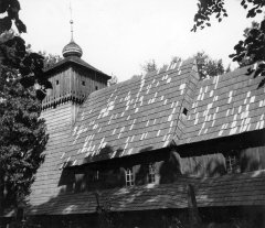 historické foto původního kostela