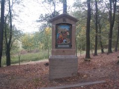 9. zastavení křížové cesty zepředu