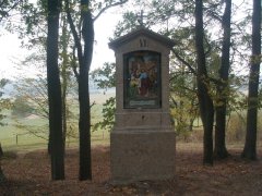 6. zastavení křížové cesty zepředu