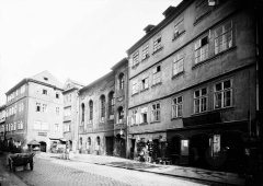 historické foto synagogy