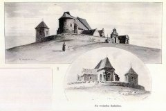 kresba kaple (nahoře vpravo)