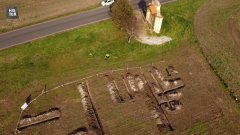 archeologický výzkum v místě zaniklého kostela