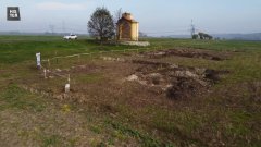 archeologický výzkum v místě zaniklého kostela