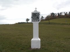 zastavení křížové cesty zepředu