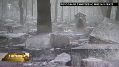 dnes zaniklá část hřbitova